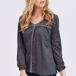 Charcoal Gray Top